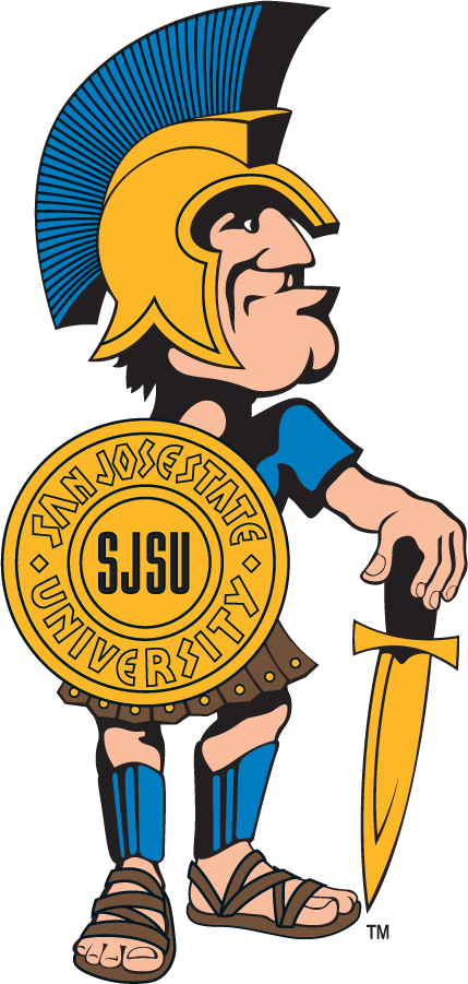 San Jose State Spartans 1995-1999 Mascot Logo t shirts iron on transfers